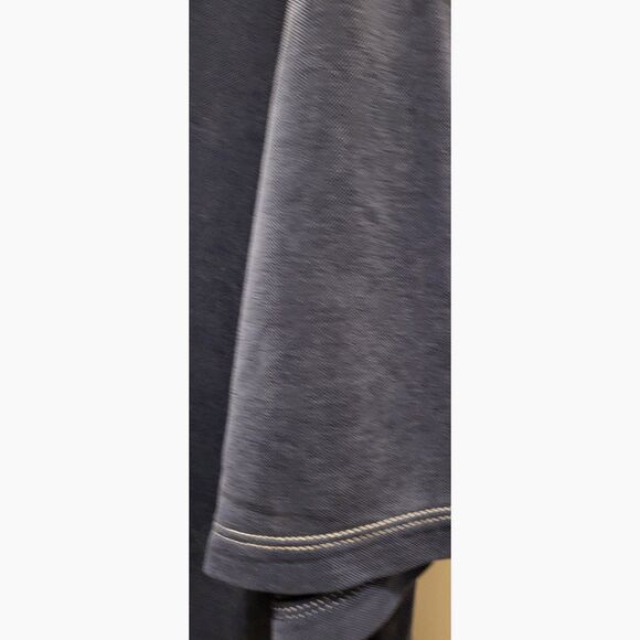 Tommy Bahama Men's Luxury Steel Blue Shirt with Swordfish Embroidered logo XL - Picture 4 of 7